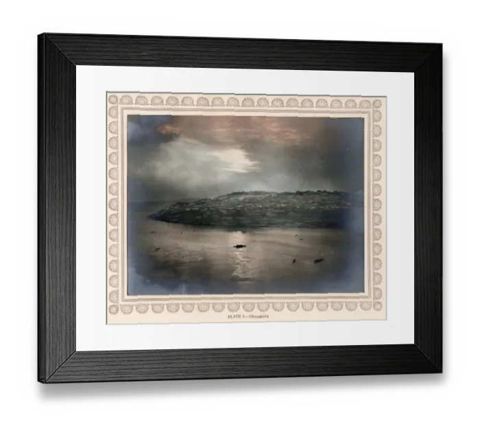 Framed Print : Photogravure, Donald Mennie, The Grandeur of the Gorges Framed Print : Photogravure, Donald Mennie, The Grandeur of the Gorges