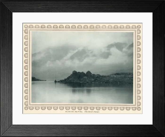 Framed Print : Photogravure, Donald Mennie, The Grandeur of the Gorges Framed Print : Photogravure, Donald Mennie, The Grandeur of the Gorges