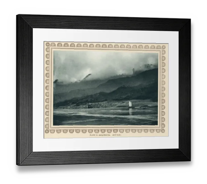 Framed Print : Photogravure, Donald Mennie, The Grandeur of the Gorges Framed Print : Photogravure, Donald Mennie, The Grandeur of the Gorges