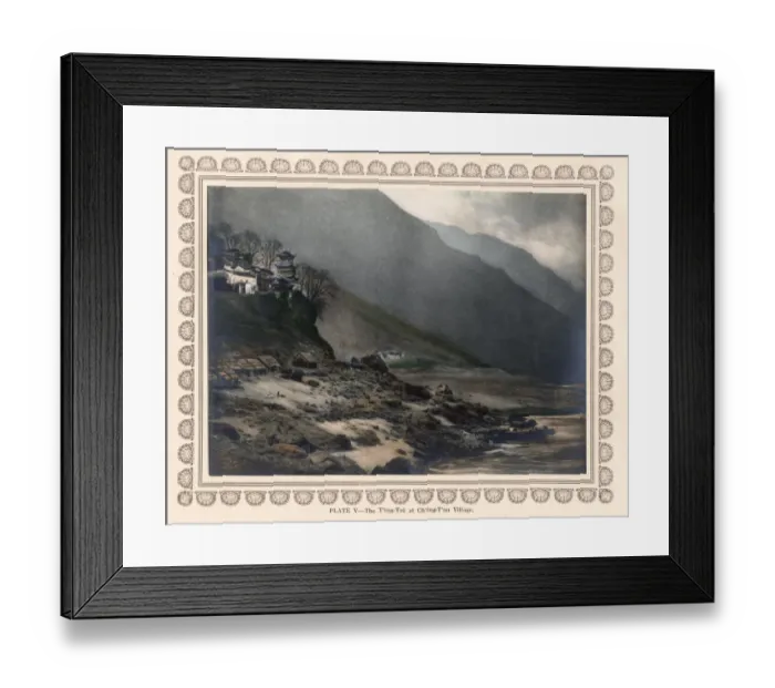 Framed Print : Photogravure, Donald Mennie, The Grandeur of the Gorges Framed Print : Photogravure, Donald Mennie, The Grandeur of the Gorges