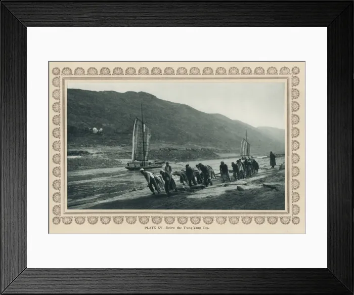 Framed Print : Photogravure, Donald Mennie, The Grandeur of the Gorges Framed Print : Photogravure, Donald Mennie, The Grandeur of the Gorges