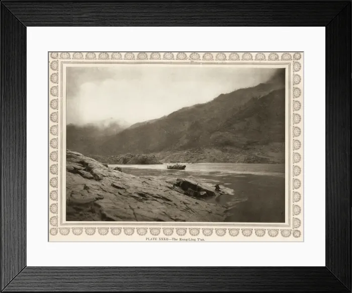 Framed Print : Photogravure, Donald Mennie, The Grandeur of the Gorges Framed Print : Photogravure, Donald Mennie, The Grandeur of the Gorges