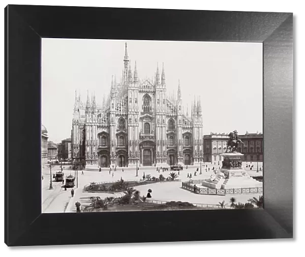 View of the cathedral, Duomo, Milan, Italy