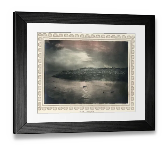 Framed Print : Photogravure, Donald Mennie, The Grandeur of the Gorges Framed Print : Photogravure, Donald Mennie, The Grandeur of the Gorges
