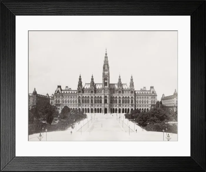 Framed Print : Vienna, Wien, Austria Rathaus or City Hall Framed Print : Vienna, Wien, Austria Rathaus or City Hall