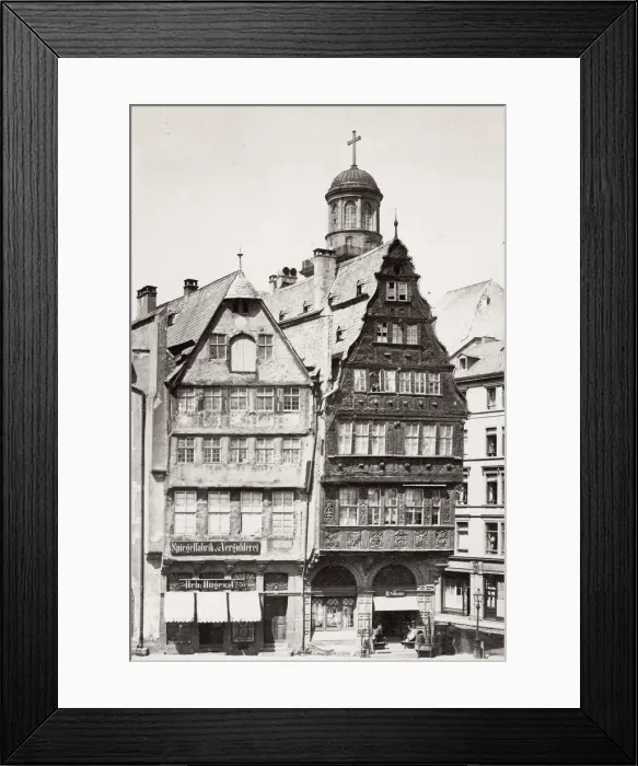Framed Print : Old house, Frankfurt, Romberg, Germany Framed Print : Old house, Frankfurt, Romberg, Germany