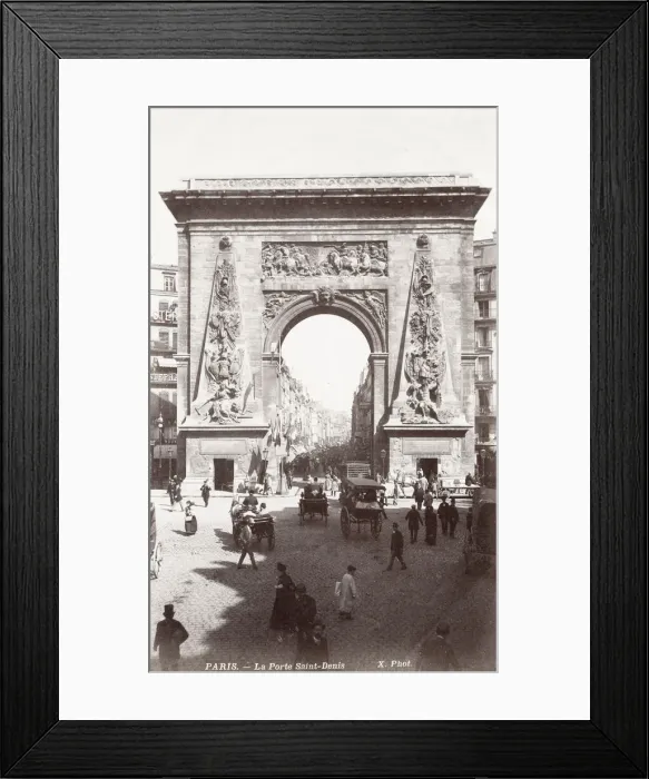 Framed Print : Porte Saint Denis, Paris France Framed Print : Porte Saint Denis, Paris France