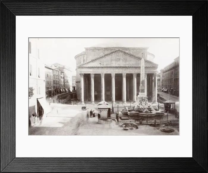 Framed Print : Pantheon of Agrippa, Rome, Italy
