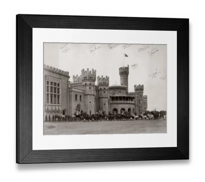 Framed Print : c. 1890s India - palace of the Maharajah of Bangalore Framed Print : c. 1890s India - palace of the Maharajah of Bangalore