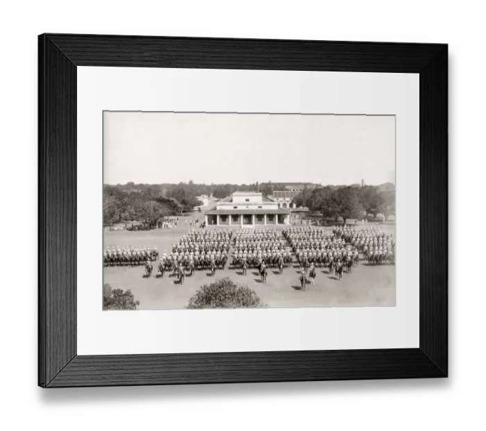 Framed Print : c. 1800s India - British cavalry regiment probably Bangalore Framed Print : c. 1800s India - British cavalry regiment probably Bangalore