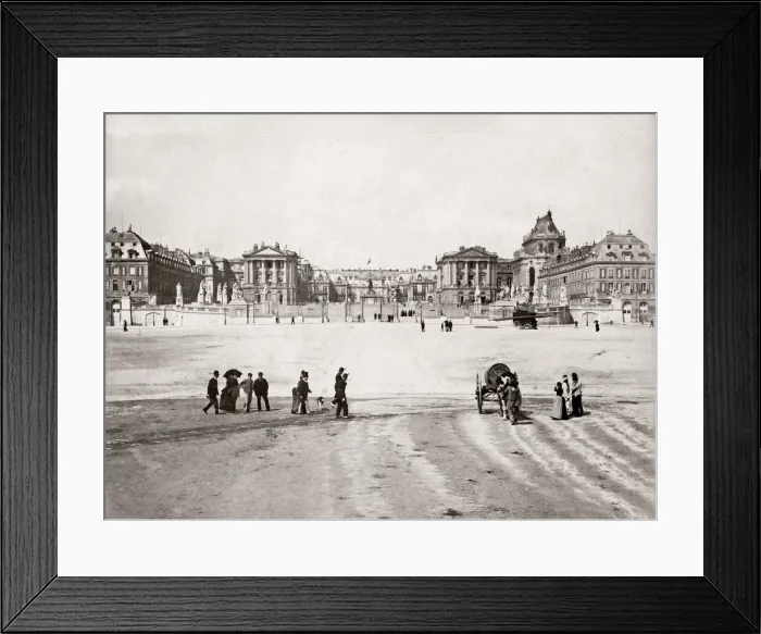 Framed Print : Palace of Versailles, France, c. 1890s Framed Print : Palace of Versailles, France, c. 1890s