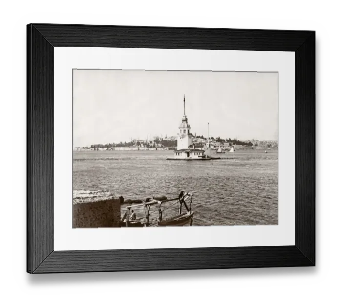 Framed Print : Tour de Leandre, Istanbul, Turkey - Leander Tower Framed Print : Tour de Leandre, Istanbul, Turkey - Leander Tower