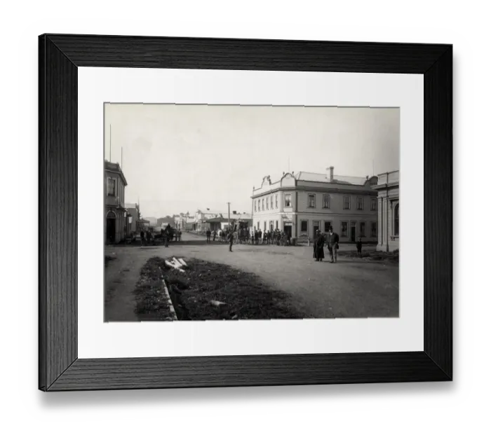 Framed Print : Street scene, Woodville New Zealand Framed Print : Street scene, Woodville New Zealand