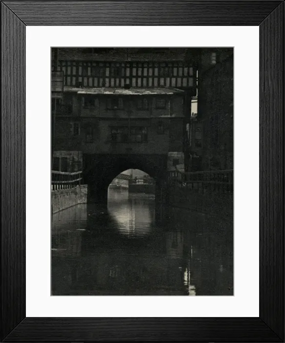Framed Print : Amateur pictorialist view of Lincoln, England Framed Print : Amateur pictorialist view of Lincoln, England