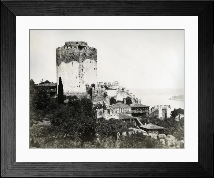 Framed Print : Ancient Tower on the Bosphorous, Turkey Framed Print : Ancient Tower on the Bosphorous, Turkey