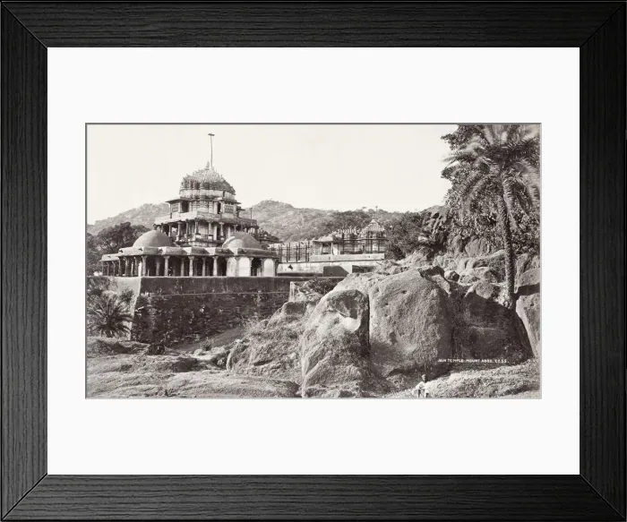 Framed Print : Jain Temple Mount Abou, Abu, India Framed Print : Jain Temple Mount Abou, Abu, India
