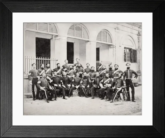 Framed Print : British army in India 2nd Dragoon Guards, 1866 Framed Print : British army in India 2nd Dragoon Guards, 1866