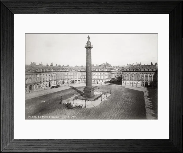Framed Print : Place Vendome and column, Paris France Framed Print : Place Vendome and column, Paris France