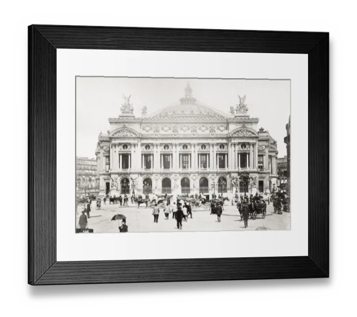 Framed Print : Opera house, Opera Garnier, Paris, France Framed Print : Opera house, Opera Garnier, Paris, France