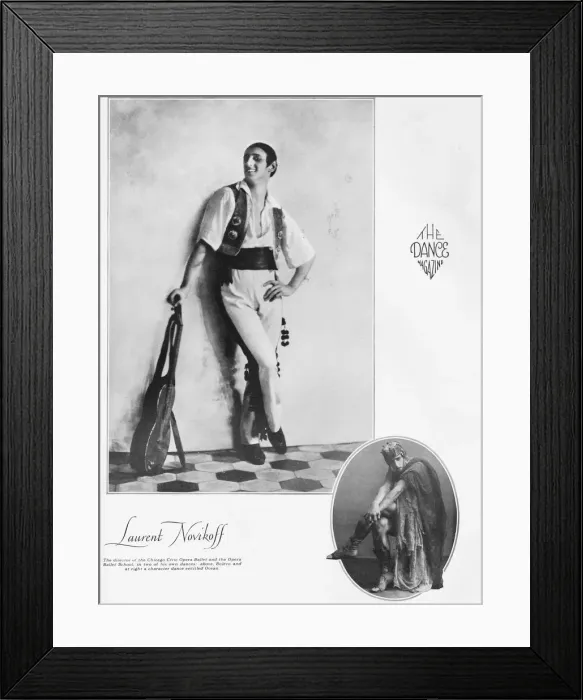 Framed Print : Two portraits of Laurent Novikoff, Chicago, 1930 Framed Print : Two portraits of Laurent Novikoff, Chicago, 1930