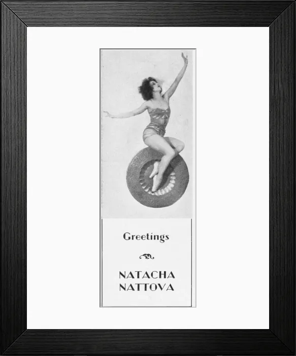 Framed Print : Portrait of the dancer Natacha Nattova, 1931 Framed Print : Portrait of the dancer Natacha Nattova, 1931