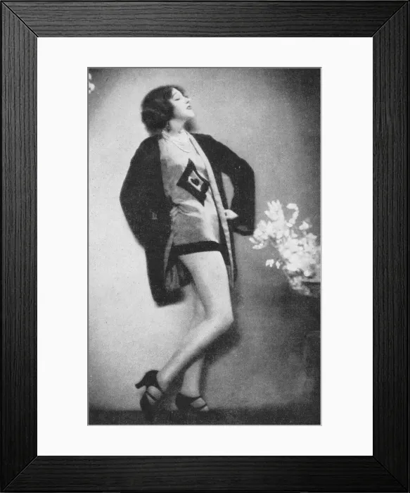 Framed Print : A portrait of the Viennese dancer Maria Asti appearing Framed Print : A portrait of the Viennese dancer Maria Asti appearing