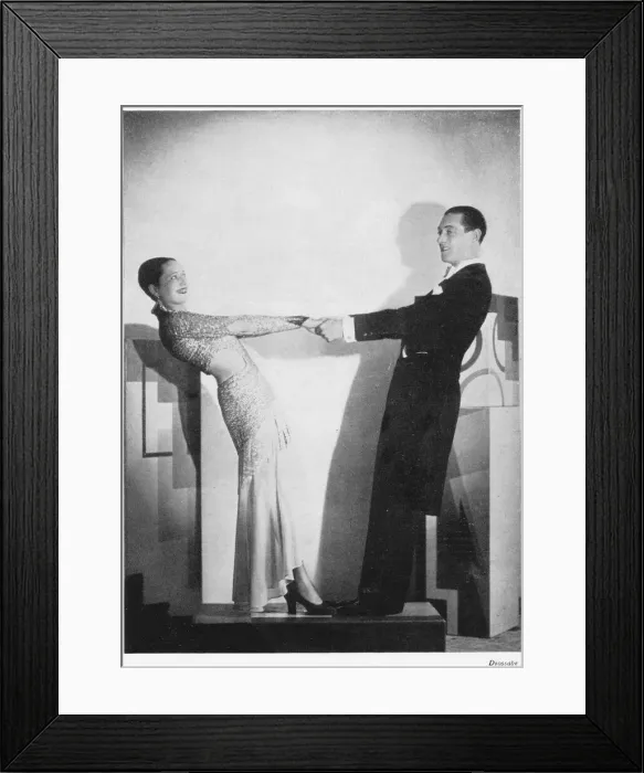 Framed Print : Hungarian dancing couple Renee and Alexander, 1930 Framed Print : Hungarian dancing couple Renee and Alexander, 1930