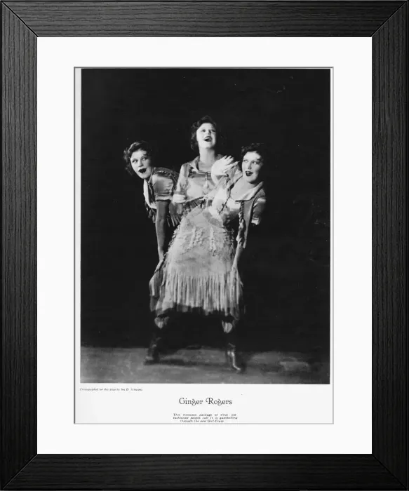 Framed Print : Photograph of Ginger Rogers, 1930 Framed Print : Photograph of Ginger Rogers, 1930