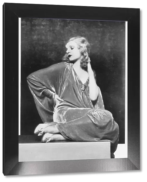 A portrait of the dancer and actress Claire Luce, 1930