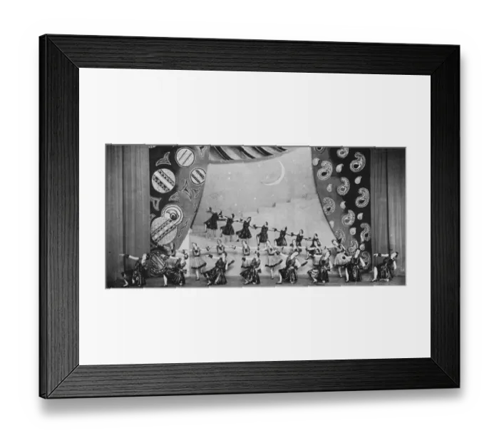 Framed Print : The scene Away From the Blues, Anton Dolins production Framed Print : The scene Away From the Blues, Anton Dolins production
