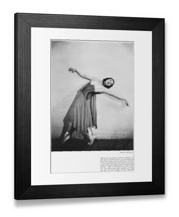 Framed Print : The Russian dancer Anchensky, a dancer in Paris Framed Print : The Russian dancer Anchensky, a dancer in Paris