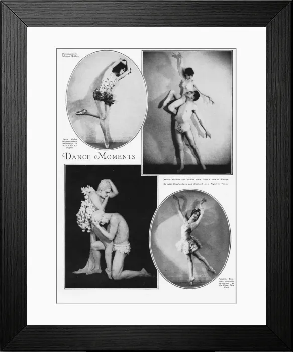 Framed Print : American Dance Moments from 1929 Framed Print : American Dance Moments from 1929