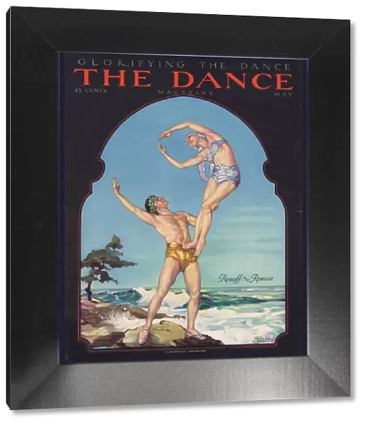 Cover of Dance Magazine, May 1928, featuring