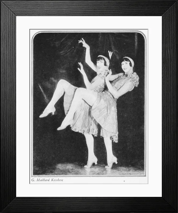 Framed Print : The Dancers of Variety in 1928: Margaret Severn Framed Print : The Dancers of Variety in 1928: Margaret Severn