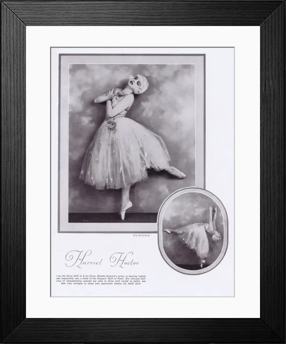 Framed Print : Harriet Hoctor as the Fairy Doll in A La Carte Framed Print : Harriet Hoctor as the Fairy Doll in A La Carte
