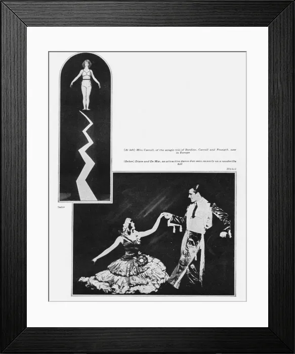 Framed Print : The Dancers of Variety 1929 2-2 Framed Print : The Dancers of Variety 1929 2-2