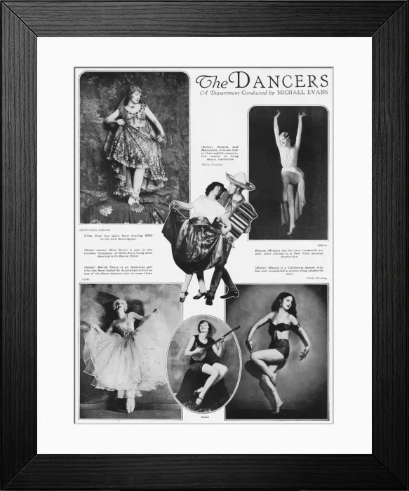 Framed Print : The dancers of Variety, 1929 1-2 Framed Print : The dancers of Variety, 1929 1-2