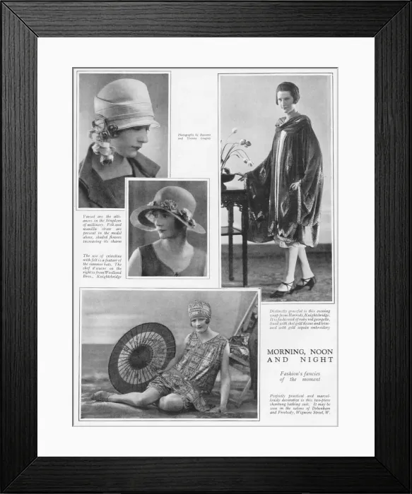 Framed Print : Fashion fancies of the moment from Woolland Bros Framed Print : Fashion fancies of the moment from Woolland Bros