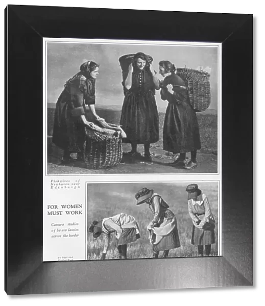 Two camera studies of women at work in Scotland, 1926