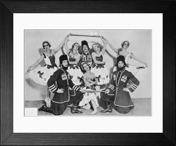 Framed Print : Some member of the corps de ballet in Bontique