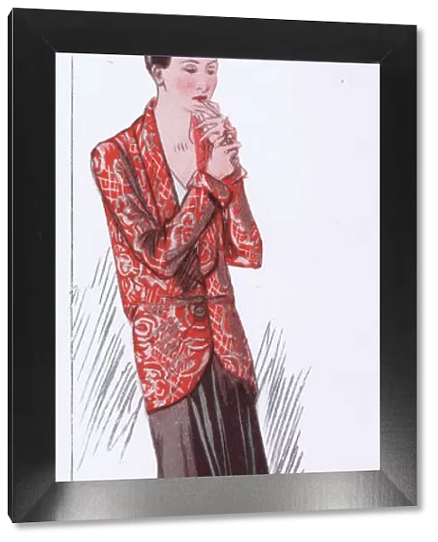 A smoking dress by Brandt, Paris, 1926