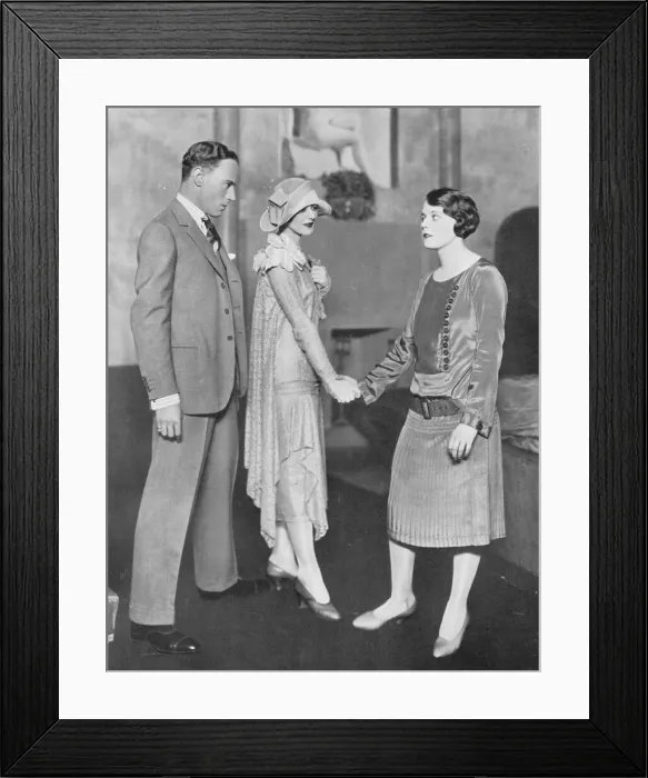 Framed Print : A scene from The Way You Look At It at the Queen s Framed Print : A scene from The Way You Look At It at the Queen s