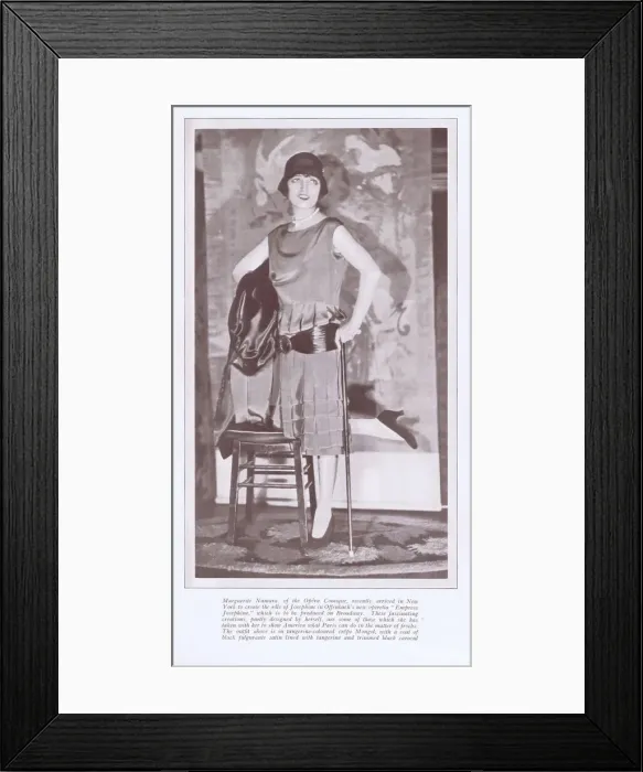 Framed Print : Marguerite Namara of the Opera Comique, Paris Framed Print : Marguerite Namara of the Opera Comique, Paris