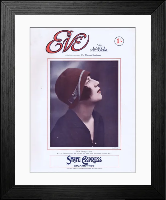 Framed Print : Cover of Eve Magazine 28 January 1925, featuring Framed Print : Cover of Eve Magazine 28 January 1925, featuring