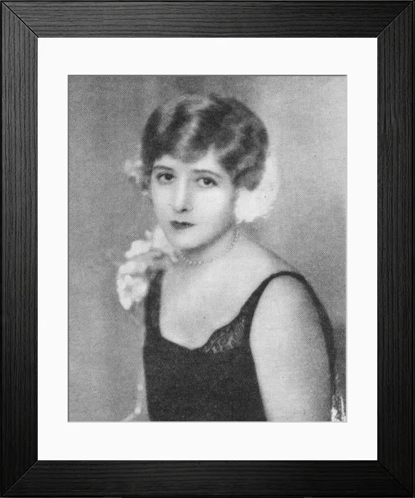 Framed Print : A portrait of the actress and film star Marjorie Hume, 1925 Framed Print : A portrait of the actress and film star Marjorie Hume, 1925