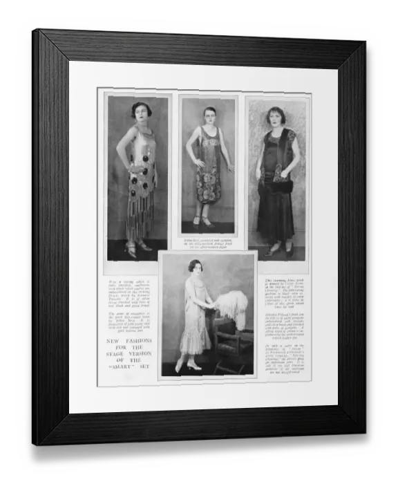 Framed Print : New fashions for the stage version of the Smart Framed Print : New fashions for the stage version of the Smart