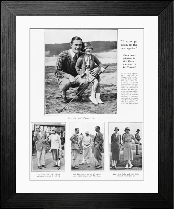 Framed Print : The Easter exodus to Le Touquet, 1925 Framed Print : The Easter exodus to Le Touquet, 1925
