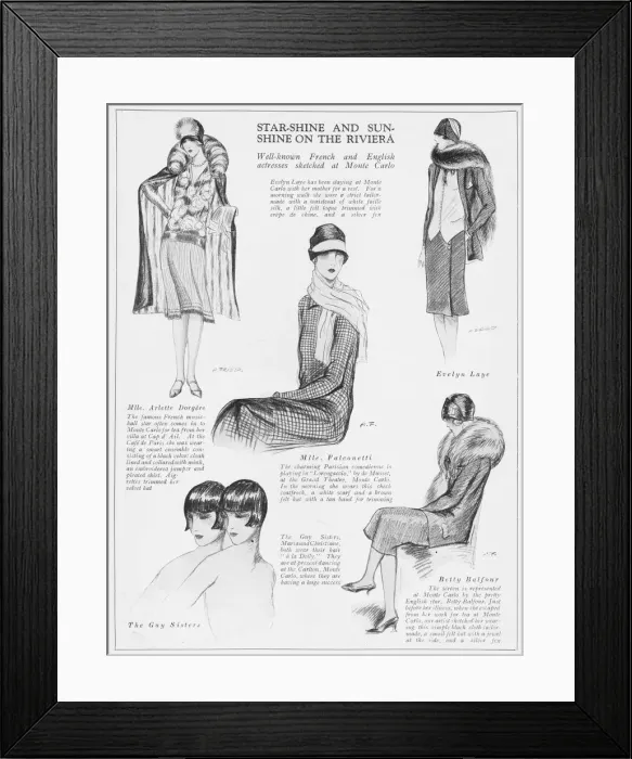 Framed Print : Star-Shine and Sun-Shine on the Riviera, well Framed Print : Star-Shine and Sun-Shine on the Riviera, well