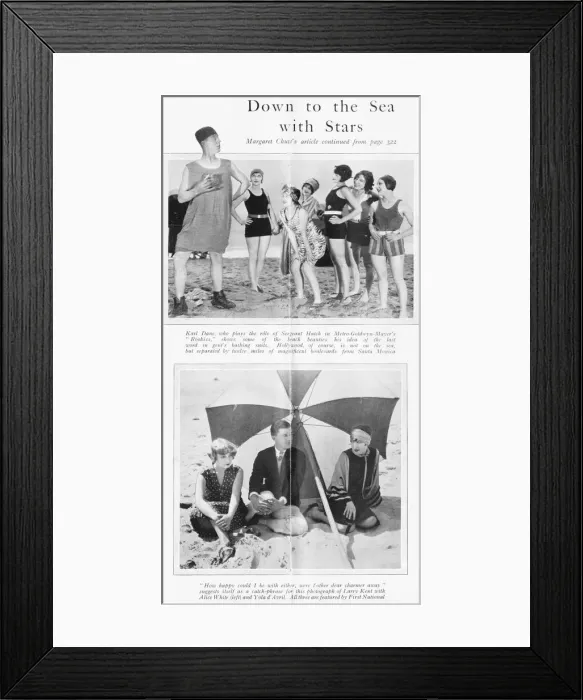 Framed Print : Some impressions of Hollywood Beach Parties where Framed Print : Some impressions of Hollywood Beach Parties where