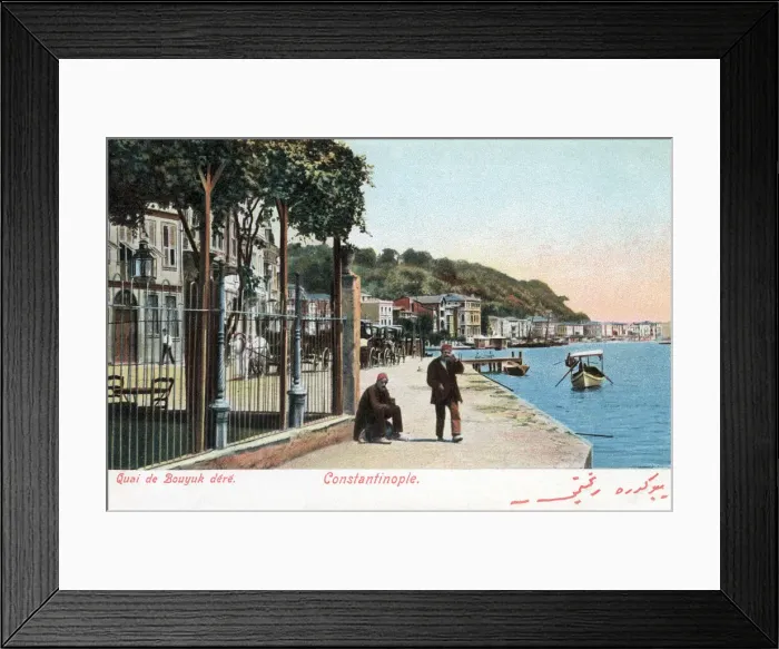 Framed Print : The Bosphorus, Istanbul, Turkey - Buyukdere Framed Print : The Bosphorus, Istanbul, Turkey - Buyukdere